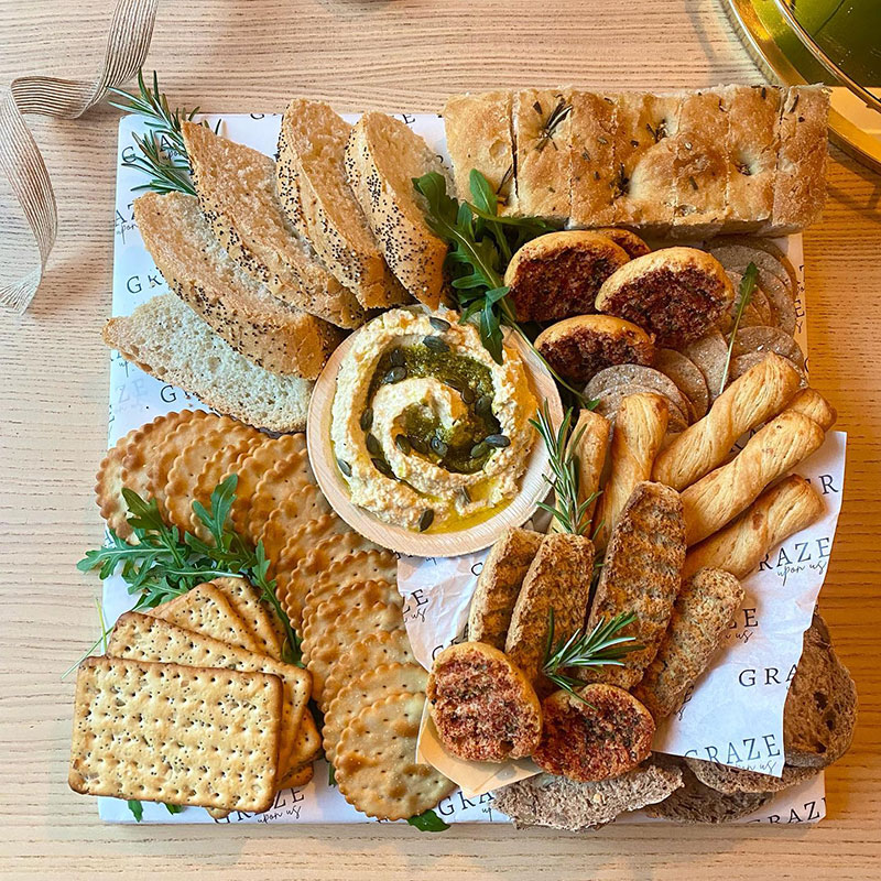 Bread and Crackers Platter