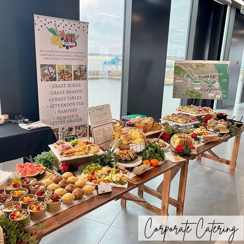 Corporate Catering from Graze Upon Us, Wirral