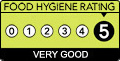 5 Star Food Hygiene Rating