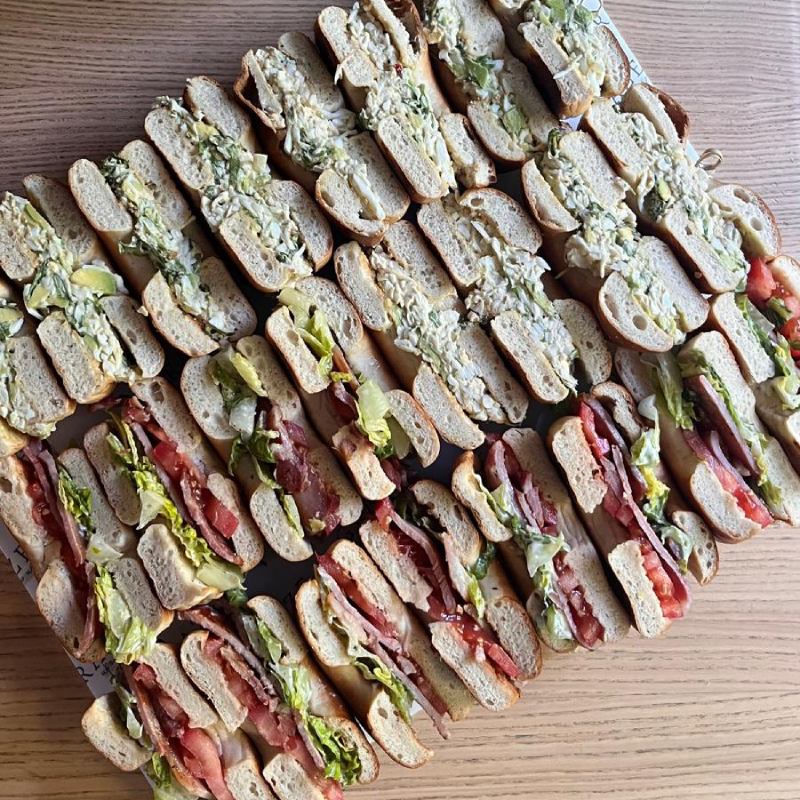 Brekkie Bagel Platter
