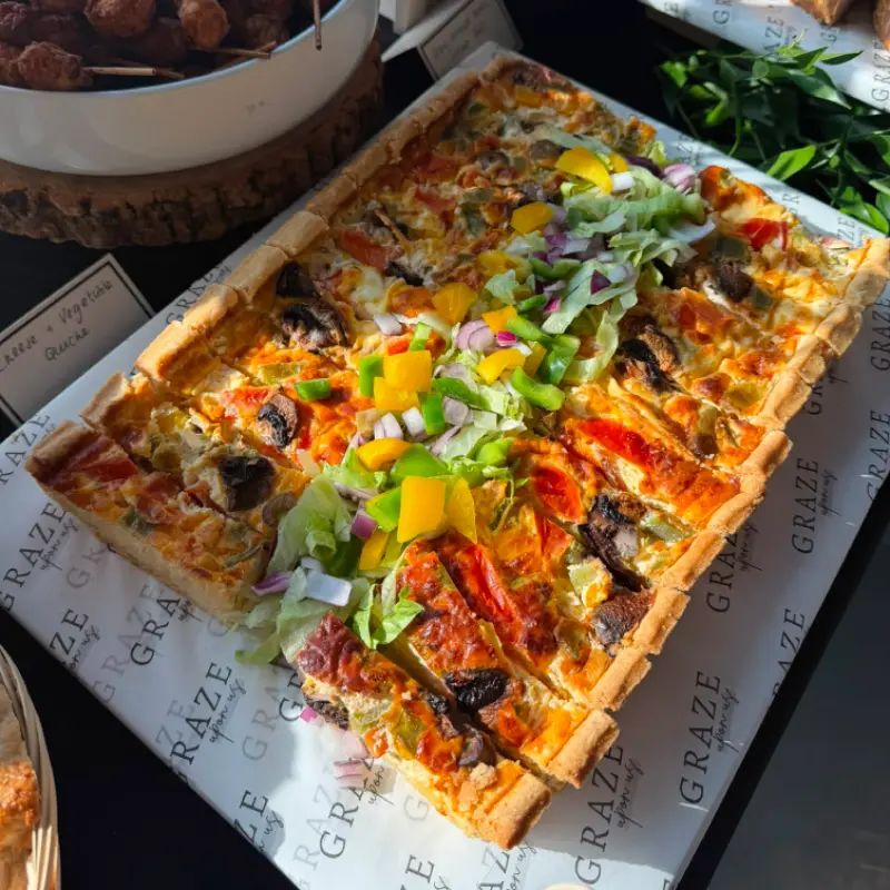 Quiche Platter